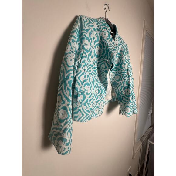 Style & Co Women’s Light Blue Blazer size 12P - Picture 5 of 7